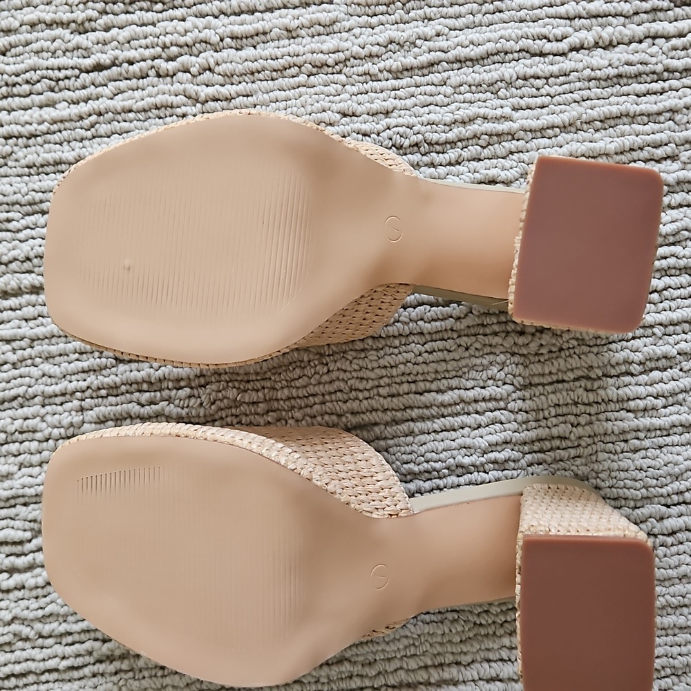 Monrovia Raffia Sandals - Picture 4 of 5